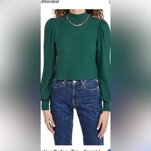 Reformation mock crop top SZ small